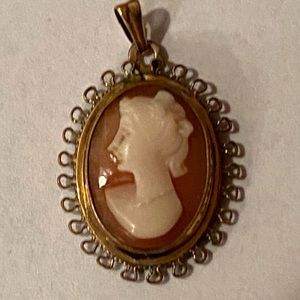 Vintage Italian shell cameo
